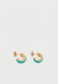 Sélectionné, gold-coloured/turquoise