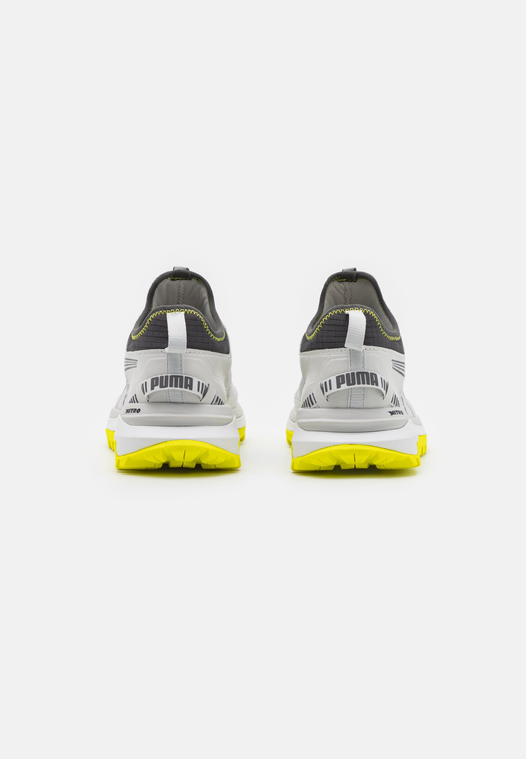 puma rise glow trainers neon pink