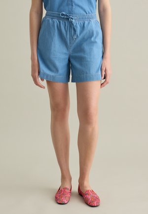 WITH DRAWSTRING - Shorts di jeans - denim
