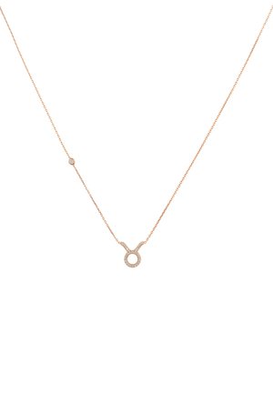 TAURUS STERNZEICHEN ZODIAC - Pendant - rose-gold coloured