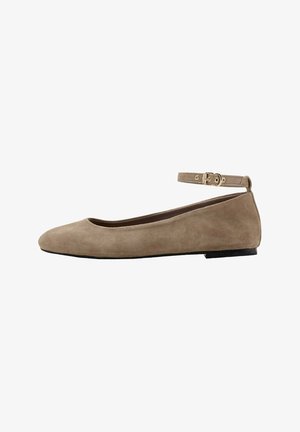Mango, ADULT - Bailarinas con hebilla - sand