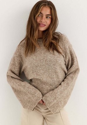 Bubbleroom, KNITTED - Maglione - beige
