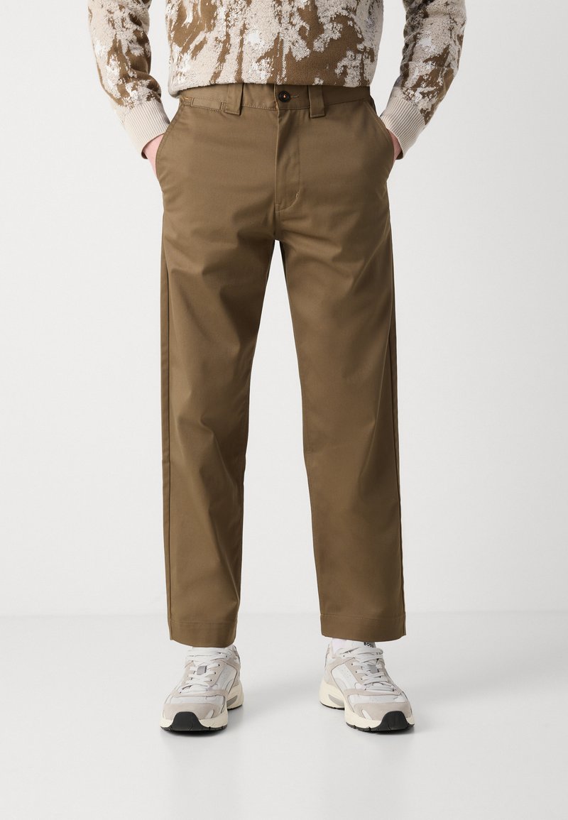 BOSS STRAIGHT Chino open green/vert
