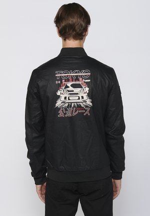 EFFECT  - Jakna od umjetne kože - black