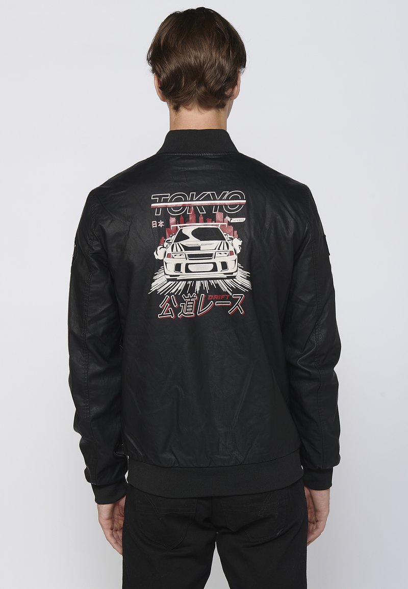 Koroshi EFFECT - Műbőr dzseki - black