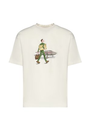 Drôle de Monsieur, T-SHIRT  DROLE DE MONSIEUR - T-shirt con stampa - bianco