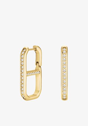 Rosefield, OCTAGON EARRINGS - Oorbellen - Gold-coloured