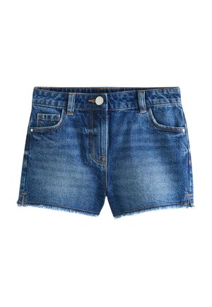 FRAYED EDGE REGULAR LENGTH - Pantaloni scurți din denim - blue