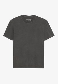 YOURTURN UNISEX BASIC GARMENT WASHED - Jednoduché tričko - asphalt