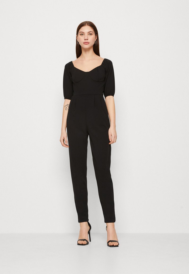WAL G. ALICIA STRAIGHT LEG Jumpsuit black Zalando.de
