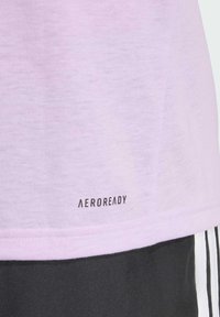 adidas Performance TR-ES FR T - Camiseta deportiva - powder plum black