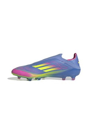 F50 ELITE LACELESS ARTIFICIAL GRASS - Moulded stud football boots - blue fusion lucid lemon lucid pink