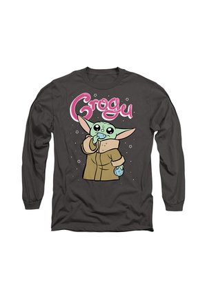 Star Wars, STAR WARS GROGU BUBBLE - Long sleeved top - anthracite