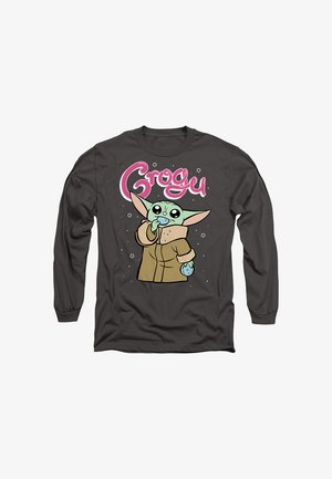 Star Wars, STAR WARS GROGU BUBBLE - Long sleeved top - anthracite