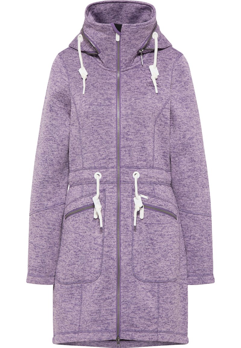 ICEBOUND Parka donkerpaars gemêleerd