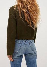 Mango Svetr - khaki