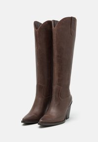 ALDO NEVADA - Bottes à talons hauts - brown