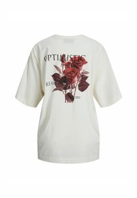 JJXX JXSANDRA LOOSE SS TEE JRS - Trükipildiga T-särk - vanilla ice