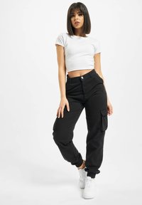 DEF RUBY - Cargo hlače - black