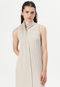 Replay SCARF NECK DRESS - Sarafanas - winter white
