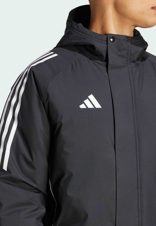 TIRO 24 STADIUM - Parka - schwarzweiss2