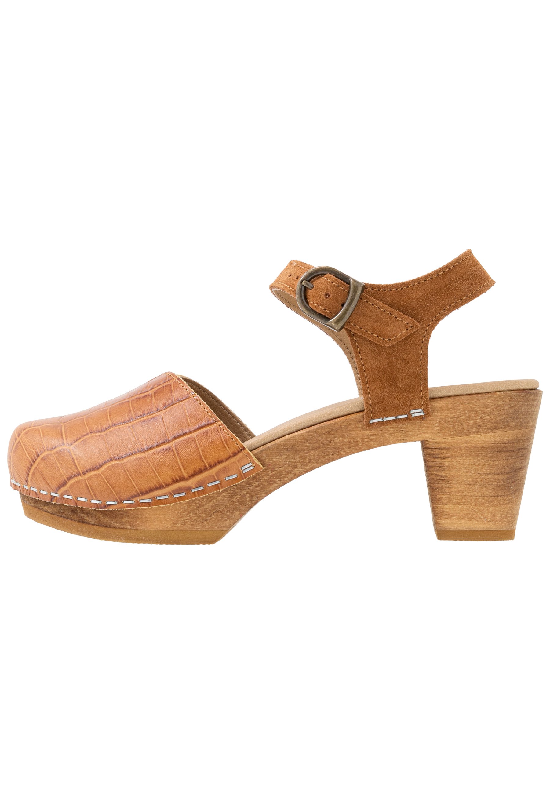 Sanita ROSALINA SQUARE - Zuecos - nature/marrón - Zalando.es