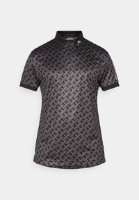 TOUR TECH PRINT - Polo majica - tonal black