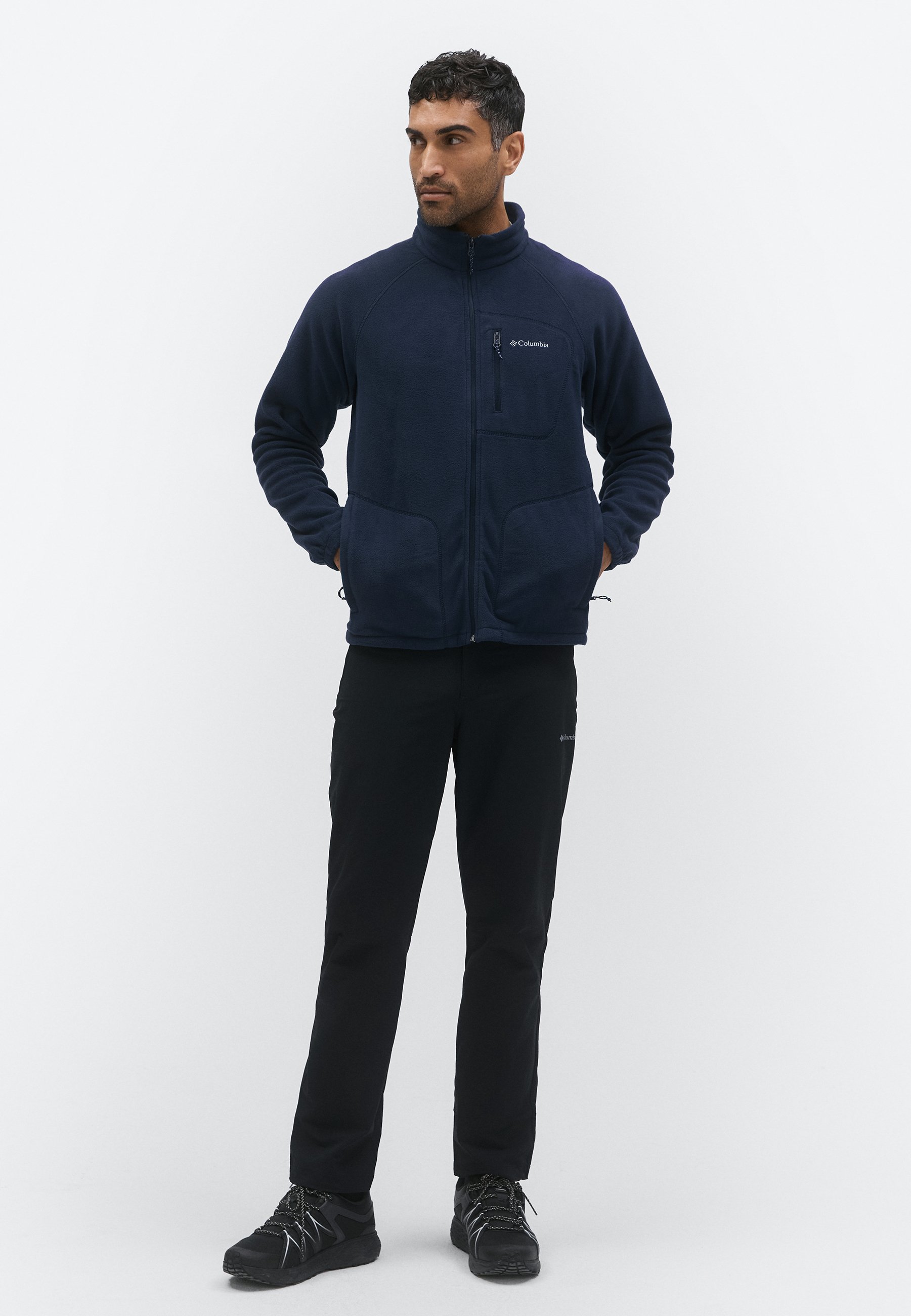 Columbia FAST TREK II - Flisinė striukė - collegiate navy/mėlyna