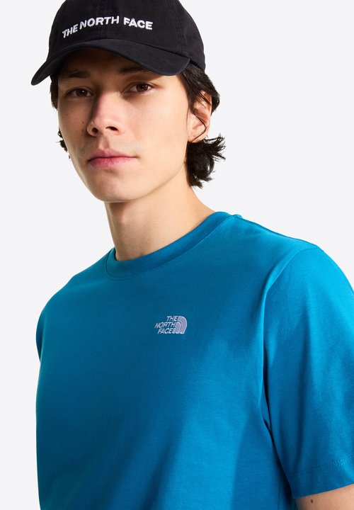 The North Face M EVOLUTION SIMPLE DOME REGULAR SHORT SLEEVE TEE - Basic T-shirt - dusk blue/tnf white — foto 4