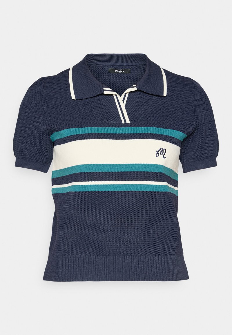 Malbon Poloshirt donkerblauw Malbon Poloshirt donkerblauw