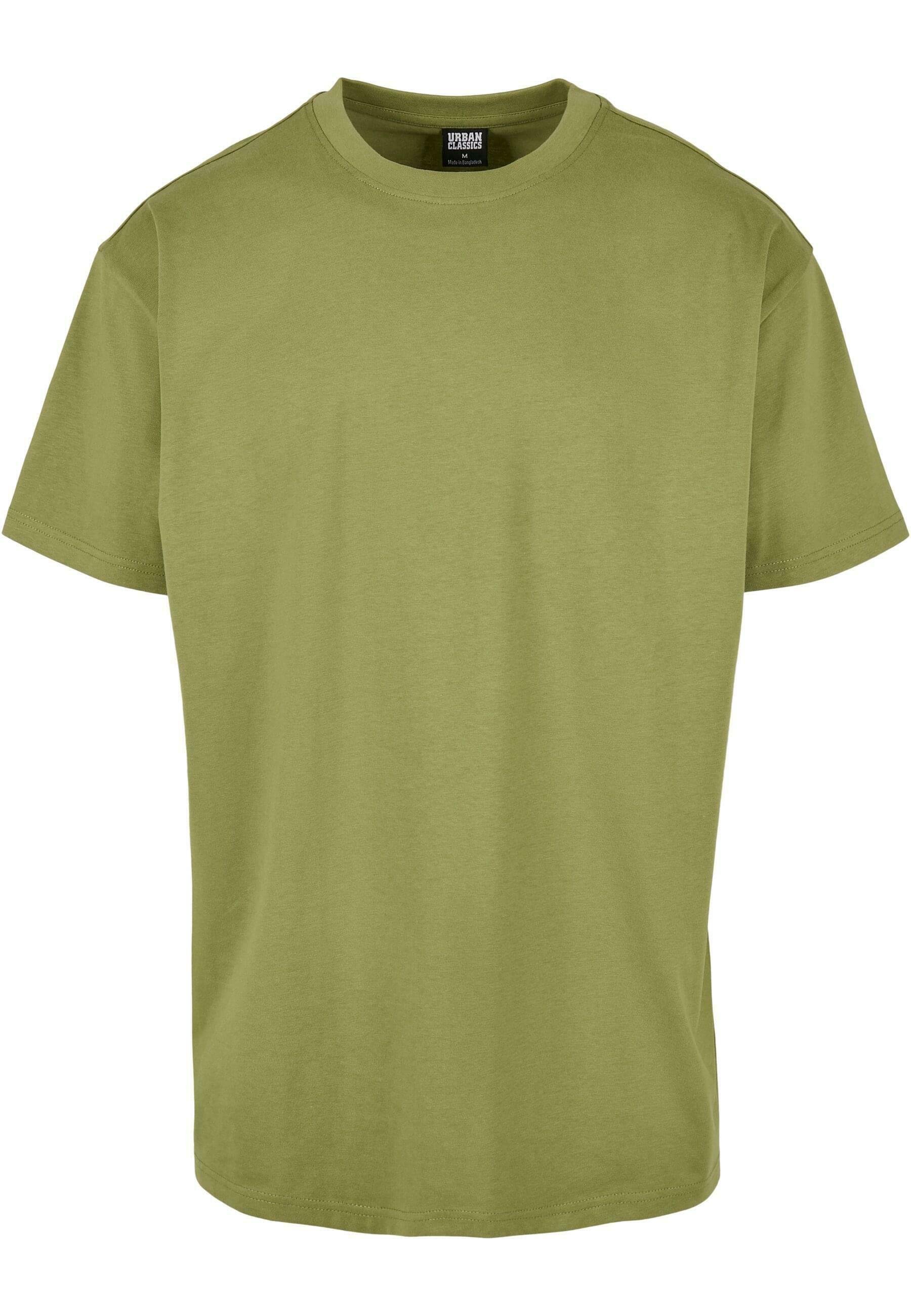 Urban Classics HEAVY 2-PACK - Basic T-shirt - newolive white/olive