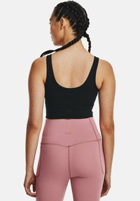 Under Armour MERIDIAN FITTED - Top - black