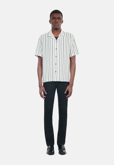 The Kooples IMPRIMÉE À MANCHES COURTES  - Overhemd - ecru black