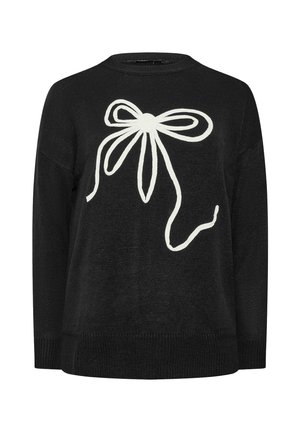 Yours Clothing, PLUS SIZE JUMPERS - Maglione - black