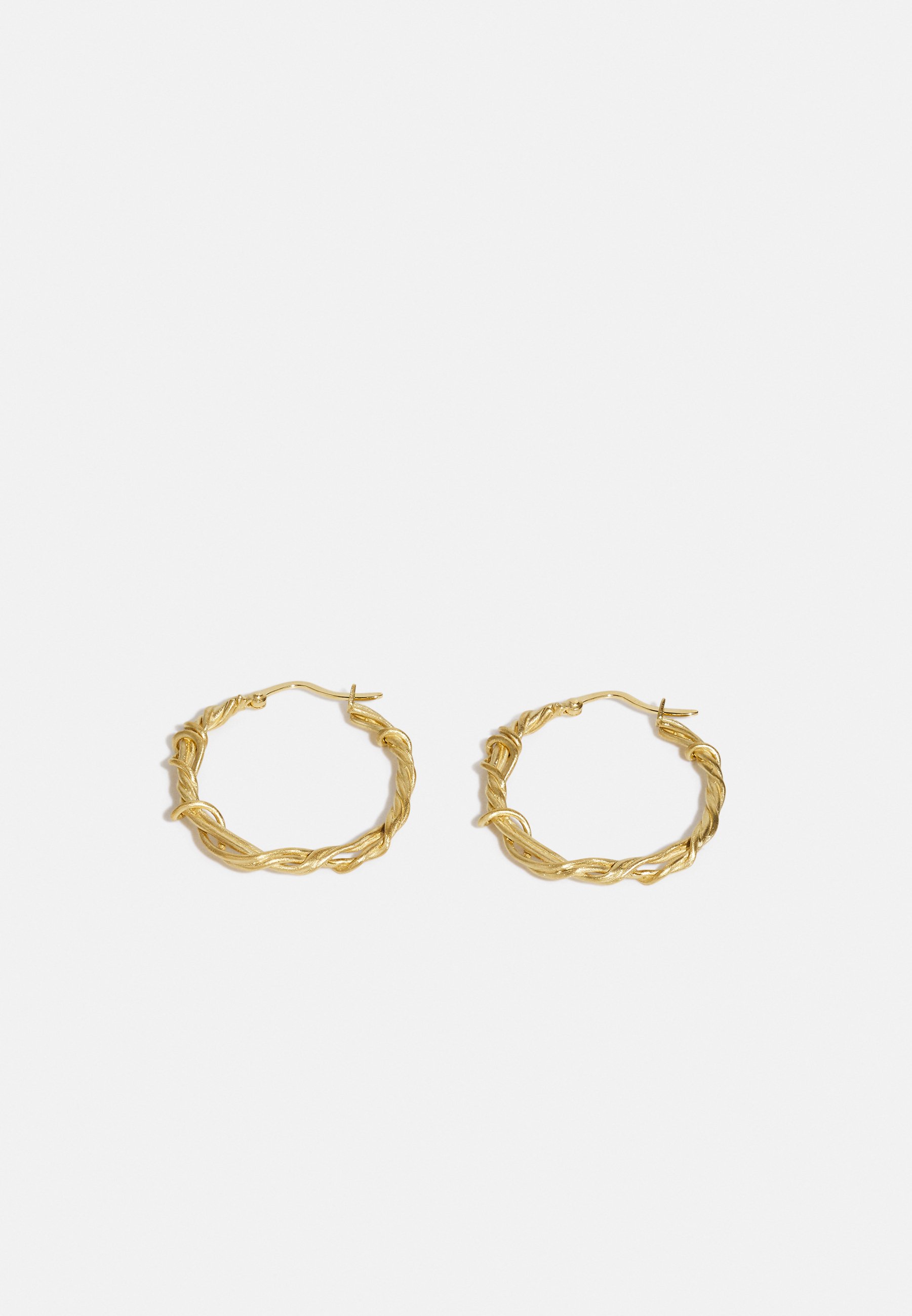 Schneeflocken-Halskette Aus 14k Gelbgold Mit Diamant | KLENOTA