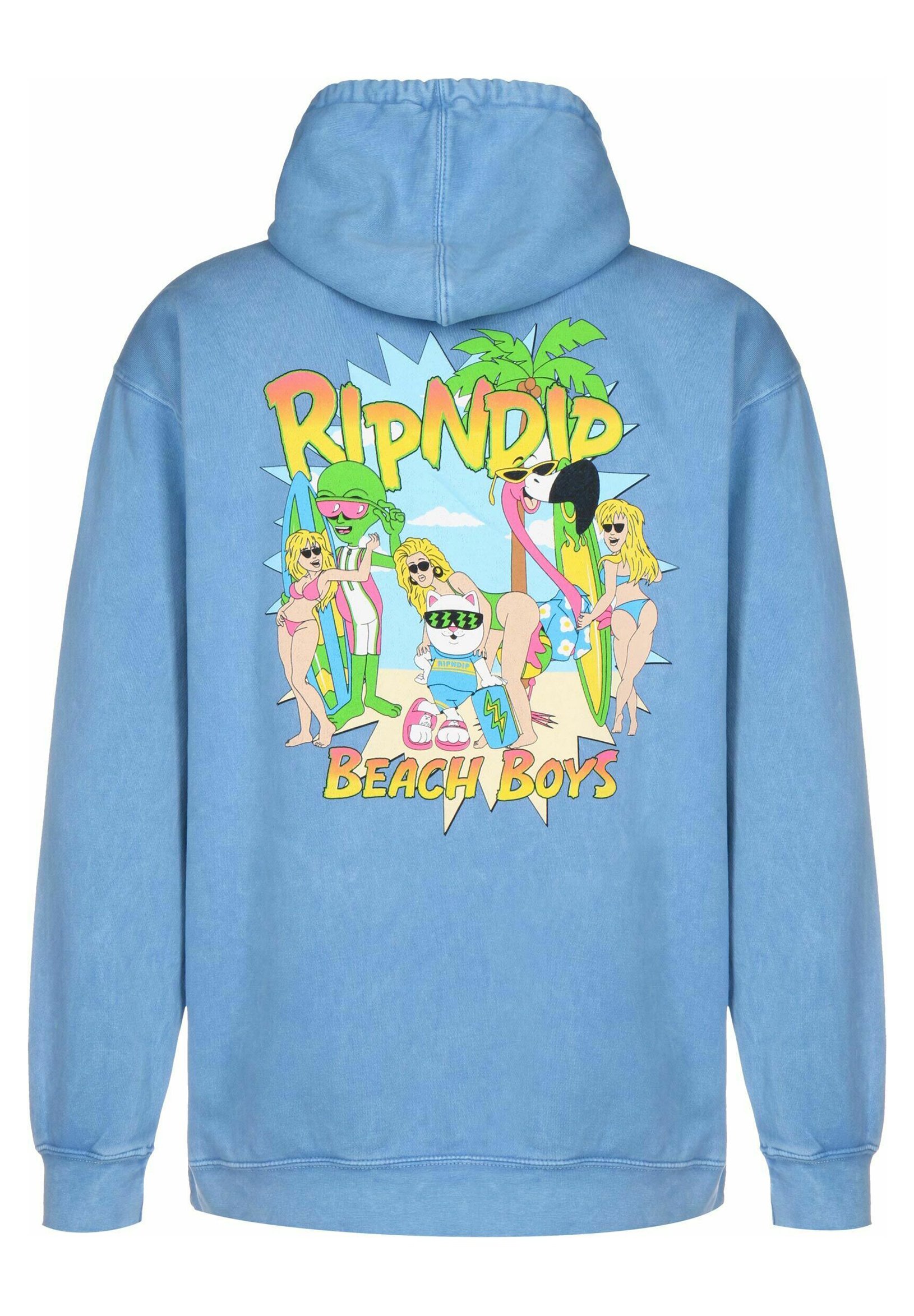 RIPNDIP BEACH - Hoodie - blue/blauw - Zalando.nl