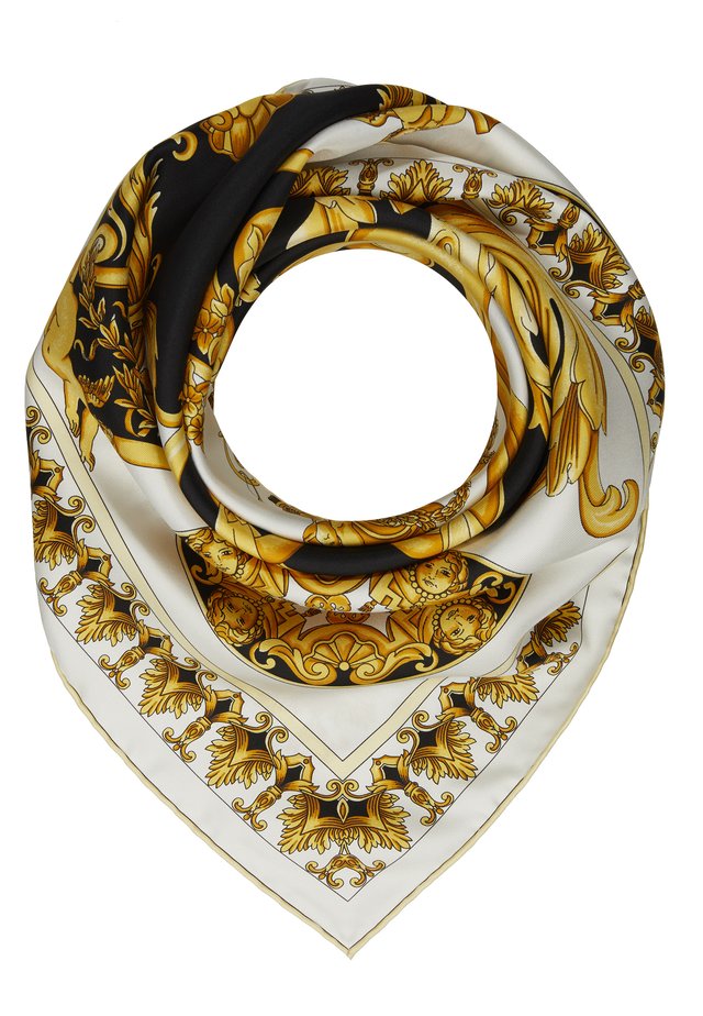 FOULARD  - Foulard - nero-oro-bianco