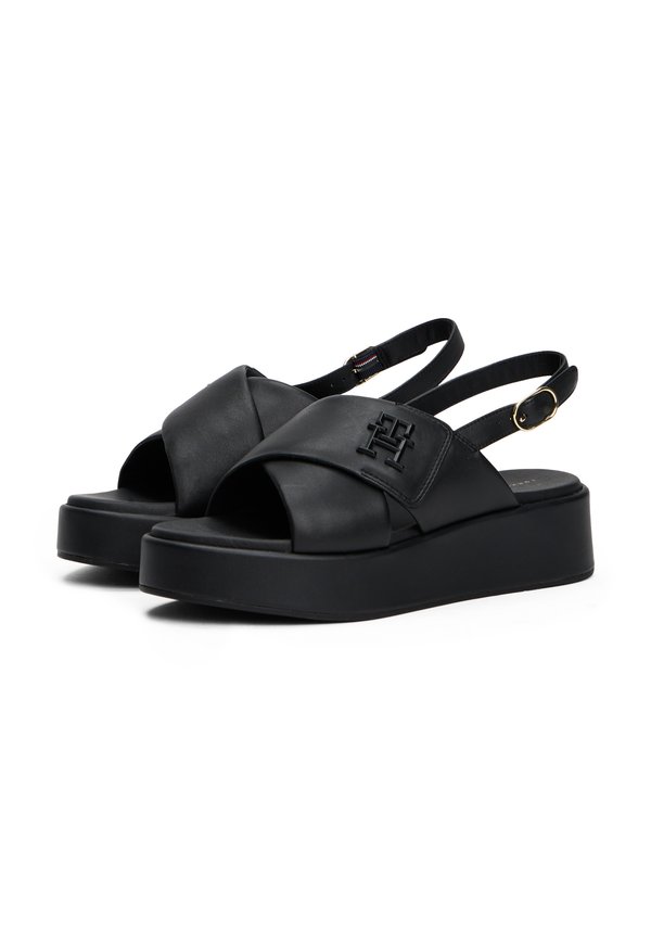 LOGO PADDED SANDAL - Platform sandals2