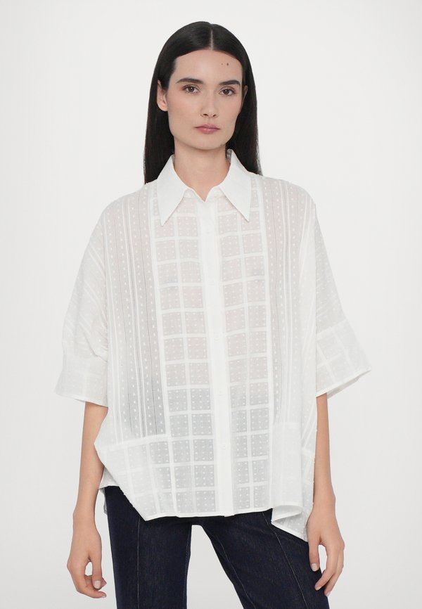 MEGAN - Button-down blouse3