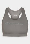 BRA WITH BIG LOGO - Αθλητικό σουτιέν μεσαίας στήριξης - grey