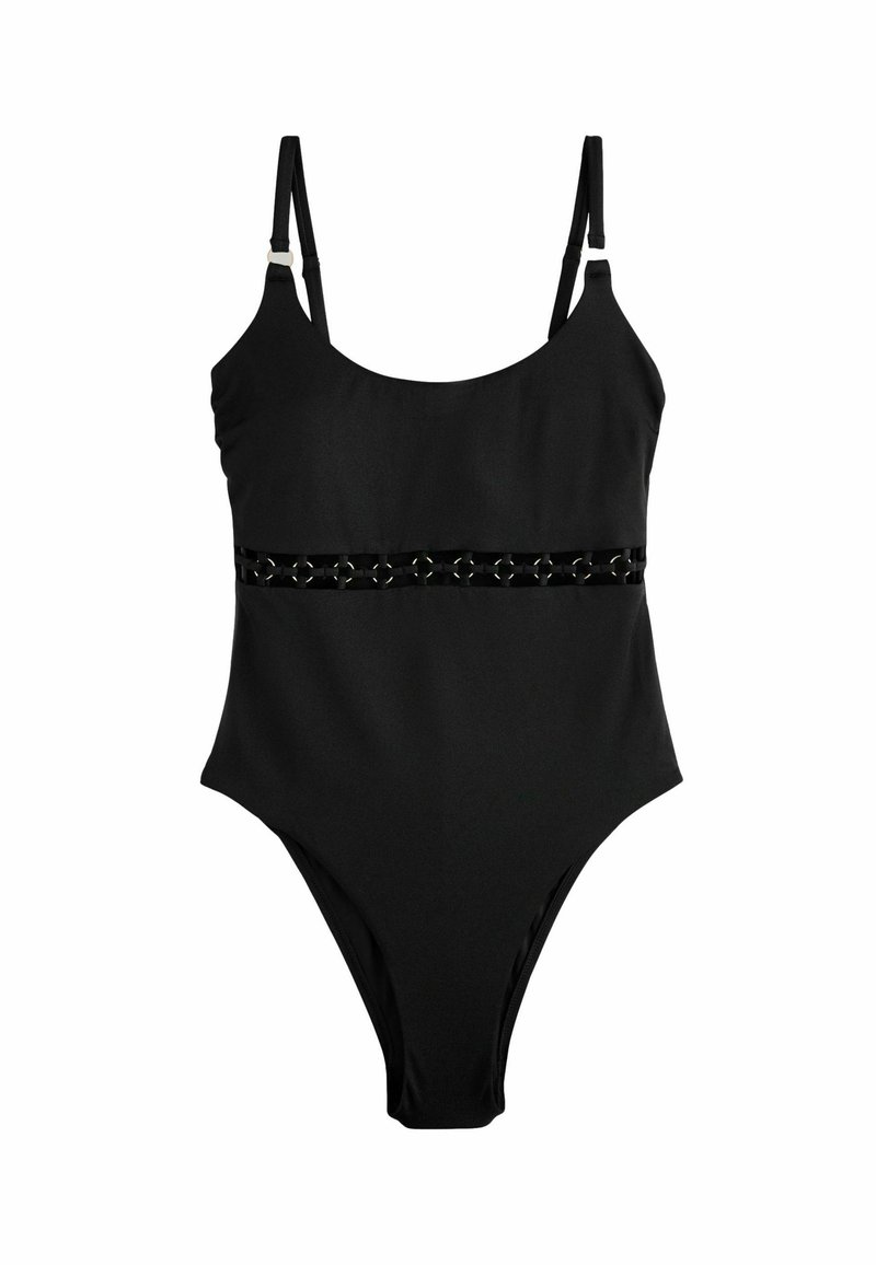 B by Ted Baker REGULAR FIT - TUMMY CONTROL HARDWARE - Jednodílné plavky - black