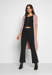 JDY JDYMARCO LONG CARDIGAN - Jopica - woodrose melange