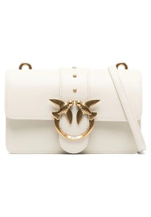 LOVE ONE MINI VITELLO SETA - Sac bandoulière - white