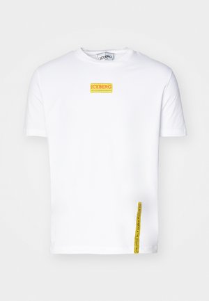 Iceberg Print T-shirt - bianco ottico