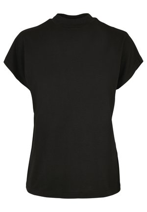 Urban Classics CUT ON SLEEVE - T-shirts basic - black