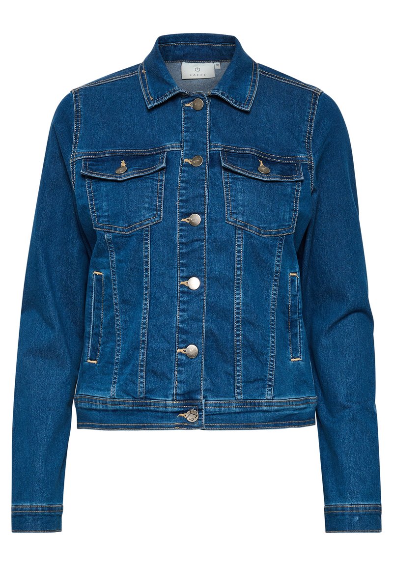 Kaffe - KAVICKY JEANS  - Chaqueta vaquera - medium blue washed denim, Ampliar