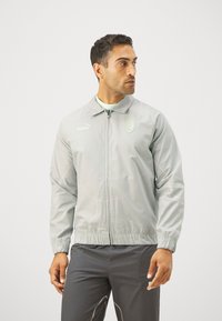 Puma AC MILAN  STATEMENT TRACK JACKET - Klub merchandise - flat light gray/grape mist