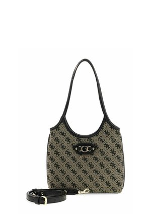 Guess, SAMANTHA MINI TOTE - Sac à main - black logo