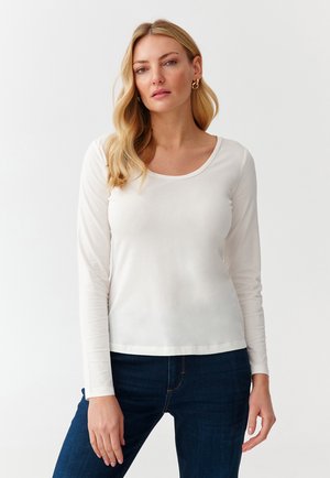 FILKA  - Long sleeved top - off white