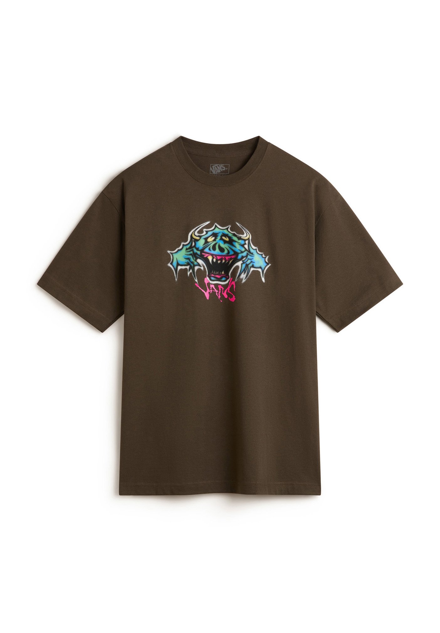 Vans GOOFY GHOUL - Triko s potiskem - dark brown